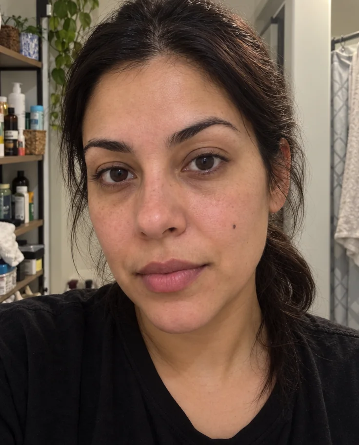 Face Retouch — the same face on a better day — after