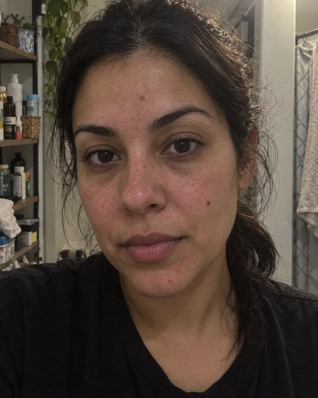 Face Retouch — the same face on a better day — before