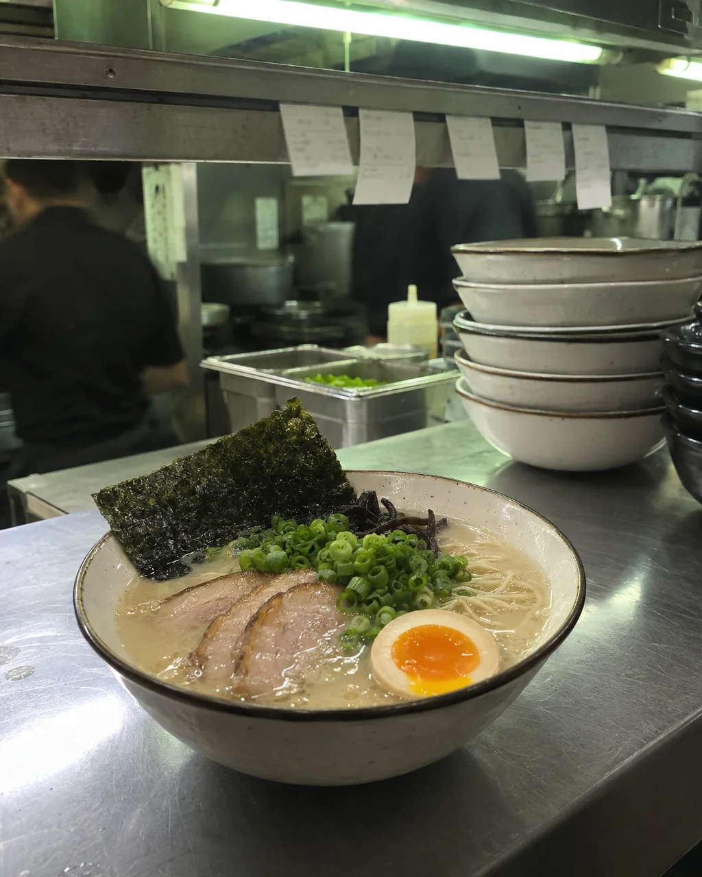 Food Photography — kitchen pass to menu shot — before